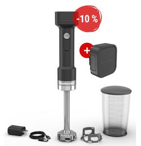 KitchenAid bezdrôtový tyčový mixér 5KHBRV71 GO, s batériou