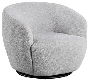 KRESLO, textil, sivá Carryhome - Kreslá