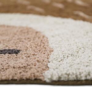 Detský koberec v tehlovooranžovej farbe 85x120 cm Marlo - Nattiot