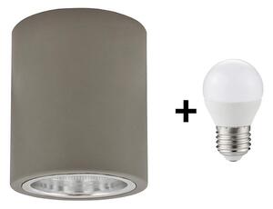 LED Stropné svietidlo JUPITER 1xE27/6W/230V 120x98 mm
