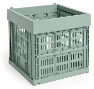HAY Úložný box Colour Crate Cube, sage green