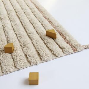 Krémovo-svetlohnedý umývateľný koberec 100x150 cm Dalia – Nattiot