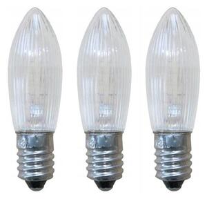 Markslöjd 8263 - SADA 3x Priemyselná vianočná žiarovka TOPPLAMPA E10/3W/34V