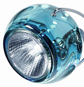 Fabbian Beluga Colour – závesná lampa, modrá