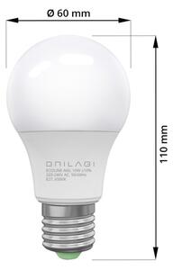 SADA 3x LED Žiarovka ECOLINE A60 E27/10W/230V 4000K - Brilagi