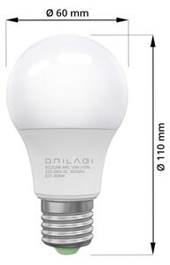 SADA 4x LED Žiarovka ECOLINE A60 E27/10W/230V 4000K - Brilagi