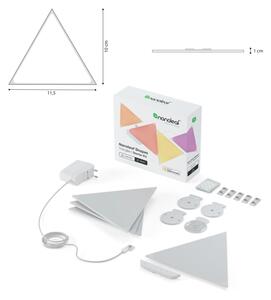 Nanoleaf NL48-1001TW-10PK - SADA 10x LED RGB Stmievateľný panel TRIANGLES LED/0,5