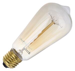 Priemyselná dekoračná stmievateľná žiarovka SELEBY ST64 E27/40W/230V 2200K