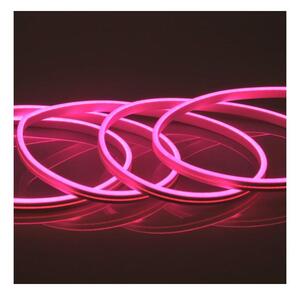 LED Pásik NEON 2 m LED/17W/12V IP65 ružová