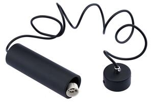 Luster na lanku KARADON 1xGU10/30W/230V 17 cm čierna