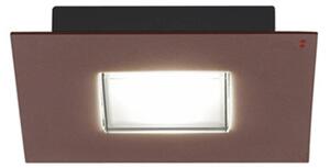 Fabbian Quarter hnedé stropné LED svetlo 2-pl