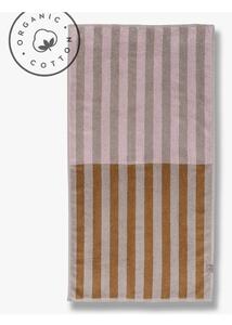 Hnedo-béžové uteráky z bio bavlny v súprave 2 ks 40x55 cm Disorder - Mette Ditmer Denmark