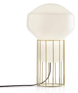 Fabbian Aérostat – mosadzná stolná lampa 23 cm