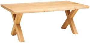 JEDÁLENSKÝ STÔL, tíkové drevo, prírodná farba, 200/100/78 cm Livetastic - Online Only jedálne, Online Only