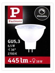 LED Stmievateľná reflektorová žiarovka GU5,3/6,5W/12V 2700K - Paulmann 28758