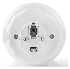 Nedis LNLGSOCK01 - LED Nočné svetlo so senzorom LED/0,6W/230V