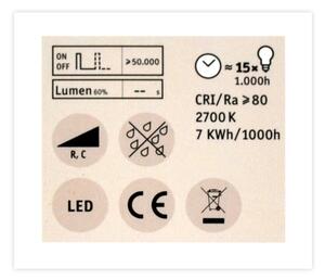 LED Stmievateľná reflektorová žiarovka GU5,3/6,5W/12V 2700K - Paulmann 28757