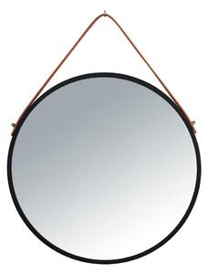 WENKO 24424100 - Zrkadlo BORRONE 40x40 cm čierna/strieborná