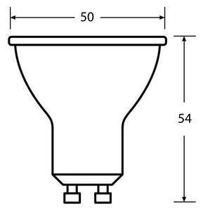 LED Žiarovka ECO GU10/5W/230V 2700K 350lm