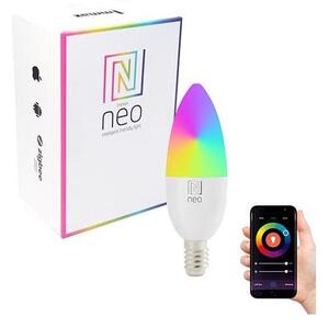 Immax NEO 07716L - LED RGB+CCT Stm. žiarovka E14/5,5W/230V 2700K Wi-Fi Tuya