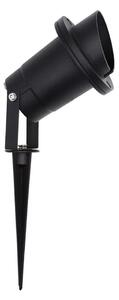 Vonkajšia lampa VILO 1xGU10/60W/230V IP65 čierna