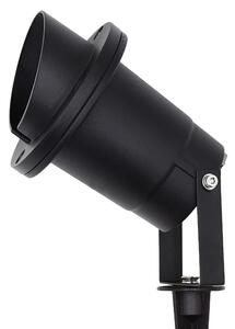 Vonkajšia lampa VILO 1xGU10/60W/230V IP65 čierna