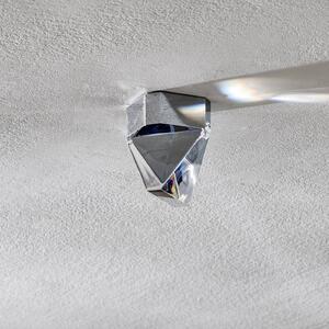 Fabbian Tripla krištáľové stropné LED hliník