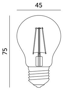LED žiarovka E27/1,3W/230V 2700K