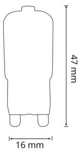 LED Žiarovka G9/2,5W/230V 6400K