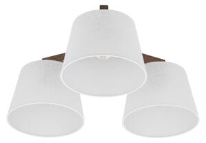 Brilagi - Prisadený luster LATTE 3xE27/15W/230V borovica/biela