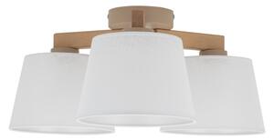 Brilagi - Prisadený luster LATTE SABIA 3xE27/15W/230V borovica/biela