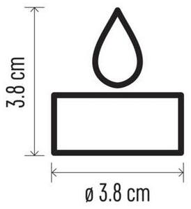 SADA 6x LED Vianočná dekorácia 6xLED/6xCR2032 biela