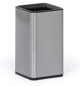 Odpadkový kôš 12 l, strieborný