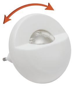 LED Orientačné svietidlo do zásuvky so senzorom LED/1W/230V 6000K