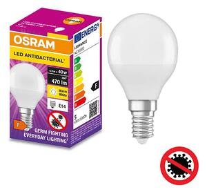 LED Antibakteriálna žiarovka P40 E14/4,9W/230V 2700K - Osram