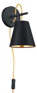 Nástenná lampa ANDREUS E14/40W čierna H26,5cm