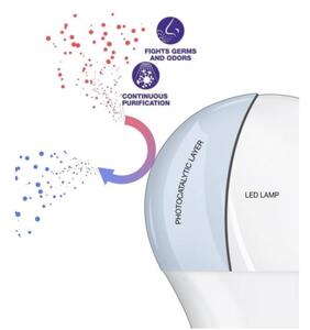 LED Antibakteriálna žiarovka A75 E27/10W/230V 2700K - Osram