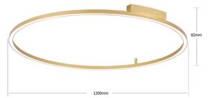 Brilagi - LED stmievateľné svietidlo PORTOFINO LED/85W/230V priemer 120 cm zlatá + diaľkové ovládanie