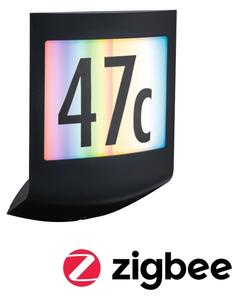 Paulmann 94513 - RGBW LED/8,2W IP44 Stmievateľné domové číslo PADEA 230V