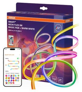 Osram - SMART+ MAGIC vonkajší stmievateľný LED pás RGBW 5 m, 21 W, 230 V, Wi-Fi + diaľkové ovládanie