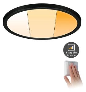 Paulmann 93102 - LED/16W IP44 stmievateľné podhľadové svietidlo AREO 230V pr. 23 cm čierna