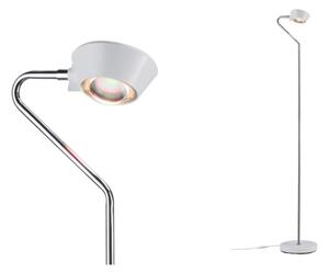 Paulmann 70920 - LED/7,5W Stmievateľná stojacia lampa RAMOS 230V biela/lesklý chróm