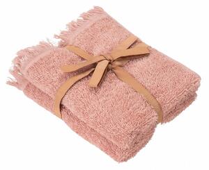 Ružové bavlnené uteráky v súprave 2 ks 30x50 cm FRINO – Blomus