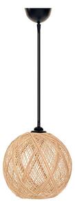 Luster na lanku JUTE 1xE27/60W/230V béžová