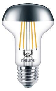 LED Žiarovka so zrkadlovým vrchlíkom Philips DECO E27/4W/230V 2700K