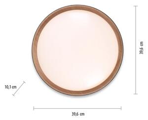 Leuchten Direkt 1434718-LED Stmievateľné stropné svietidlo EMILIA 28,8W/230V čierna