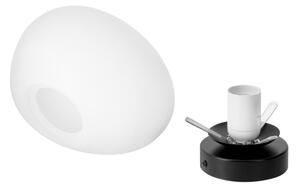 BRILAGI - Nástenné svietidlo PEBBLES 1xE27/40W/230V priemer 20 cm čierna