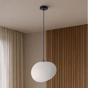 BRILAGI - Závesný luster na lanku PEBBLES 1xE27/40W/230V pr. 30 cm čierna