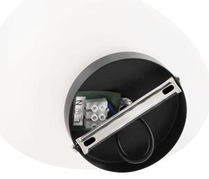 BRILAGI - Nástenné svietidlo PEBBLES 1xE27/40W/230V priemer 20 cm čierna
