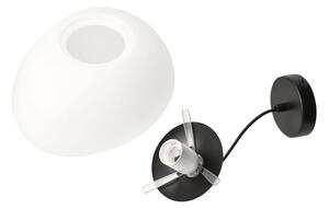 BRILAGI - Luster na lanku PEBBLES 1xE27/40W/230V pr. 20 cm čierna